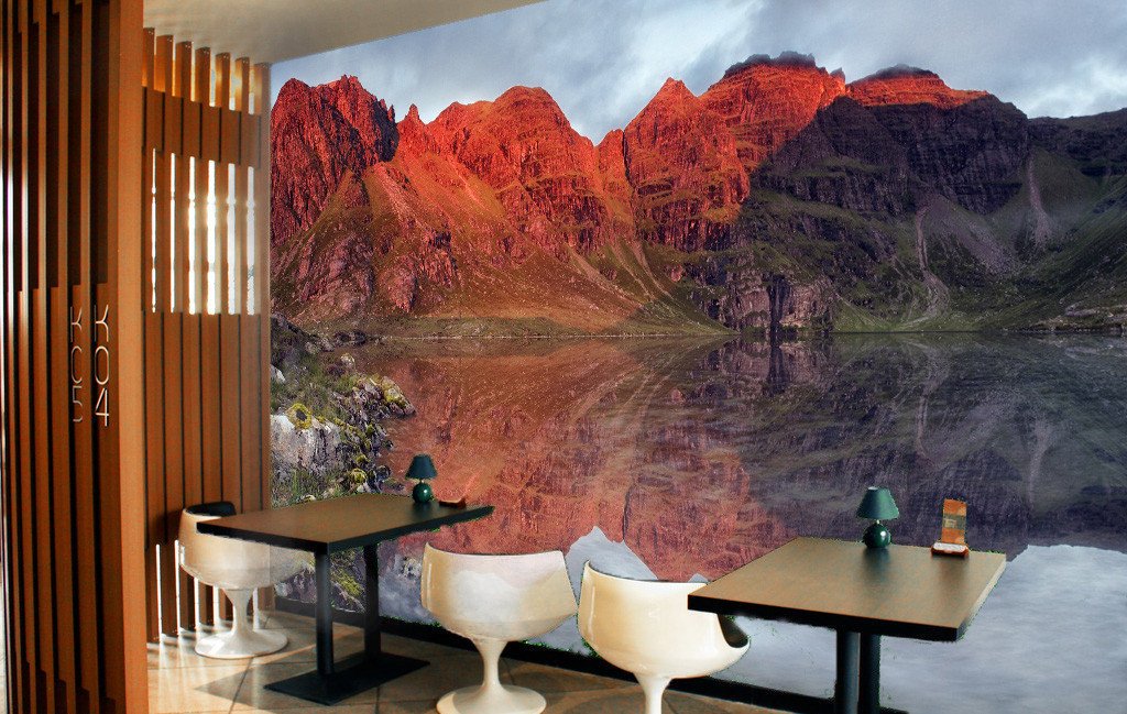 3D Red Hill River 687 Wallpaper AJ Wallpaper