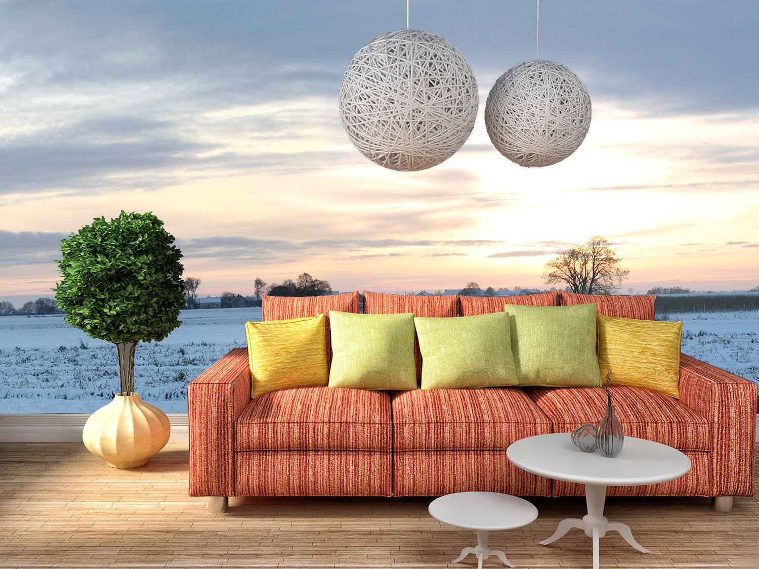 Vast Snowfield Wallpaper AJ Wallpaper