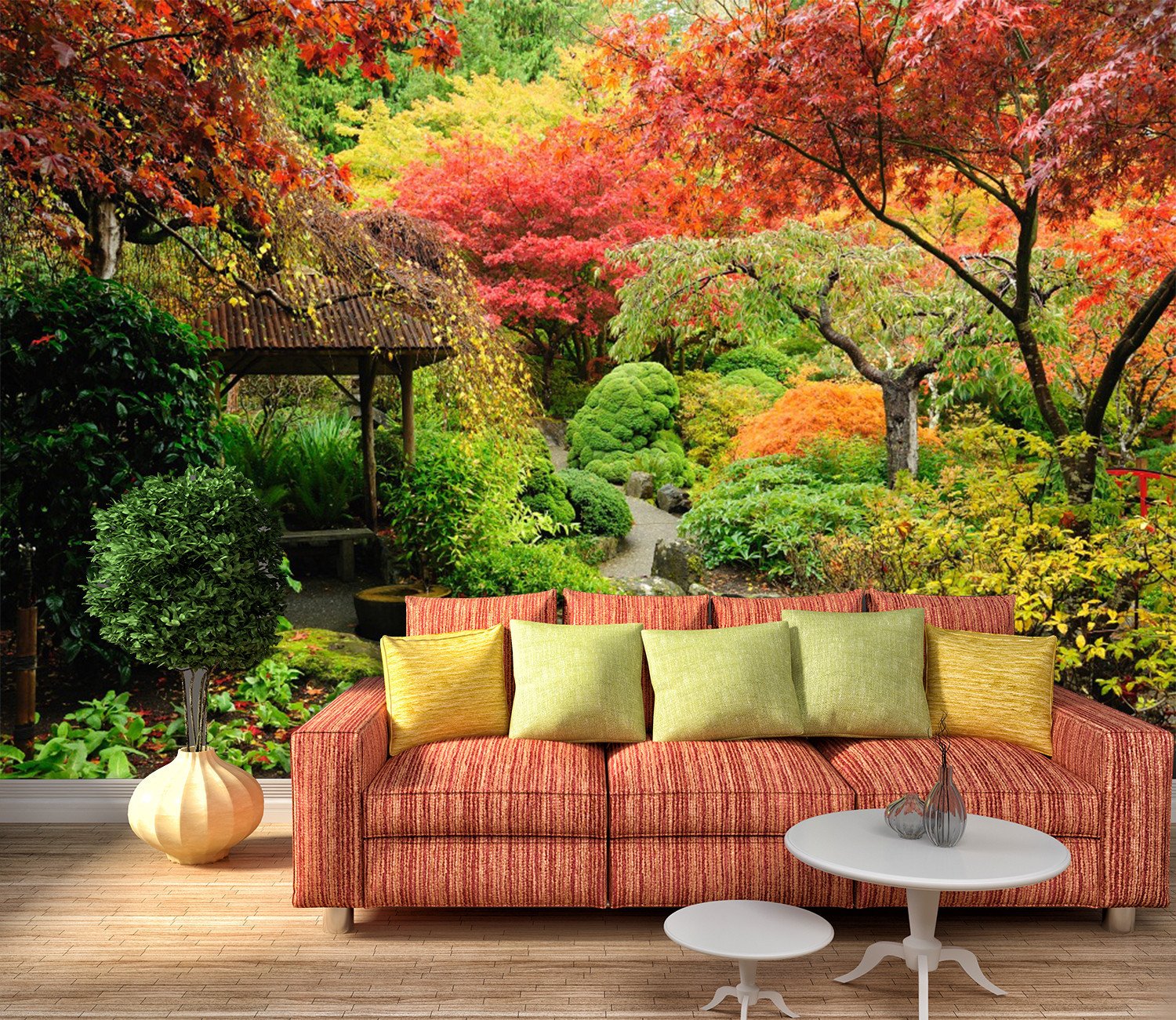 Jungle Forest Maple Tree Wallpaper AJ Wallpaper