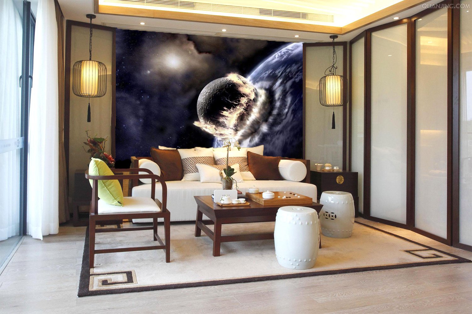 Falling Meteorite 1 Wallpaper AJ Wallpaper