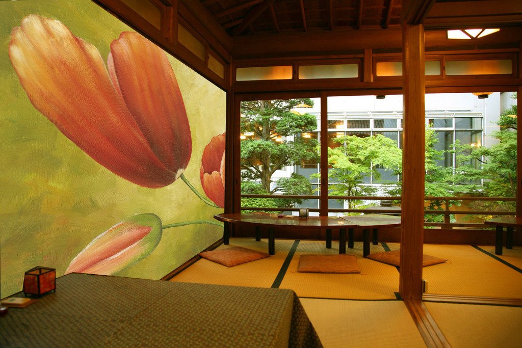 Orange Blossoms Wallpaper AJ Wallpaper