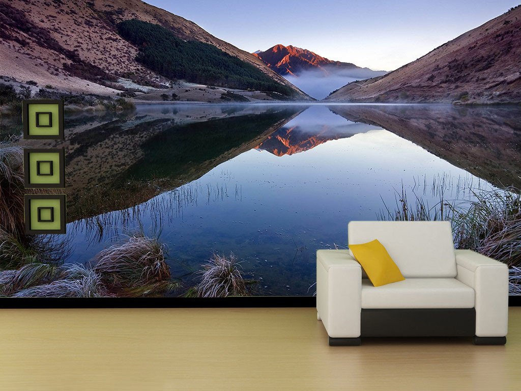 Snow Mountains Lake 2 Wallpaper AJ Wallpaper