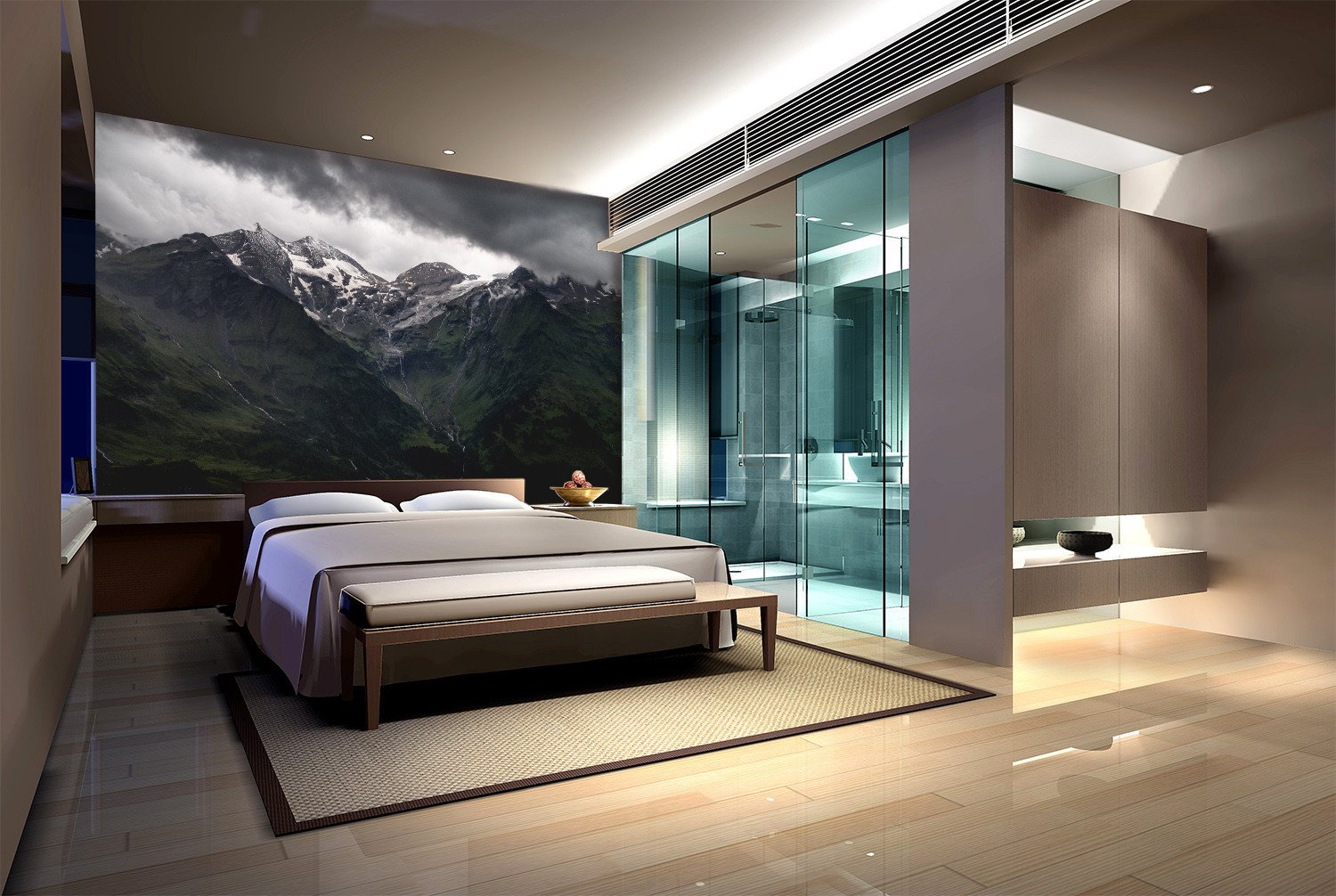 3D Dark Hill Mountain 688 Wallpaper AJ Wallpaper