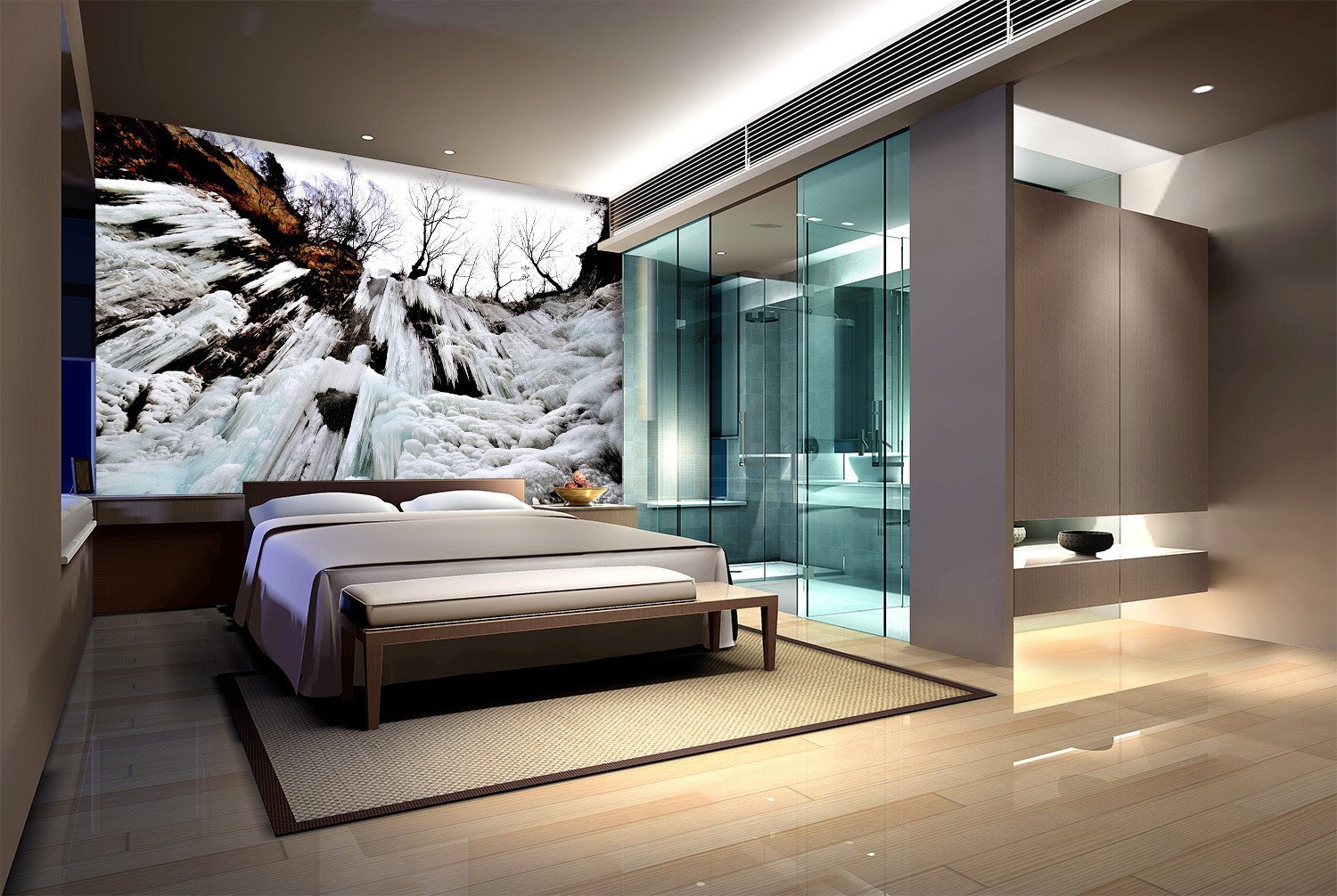 3D Snow Tree Plants 645 Wallpaper AJ Wallpaper