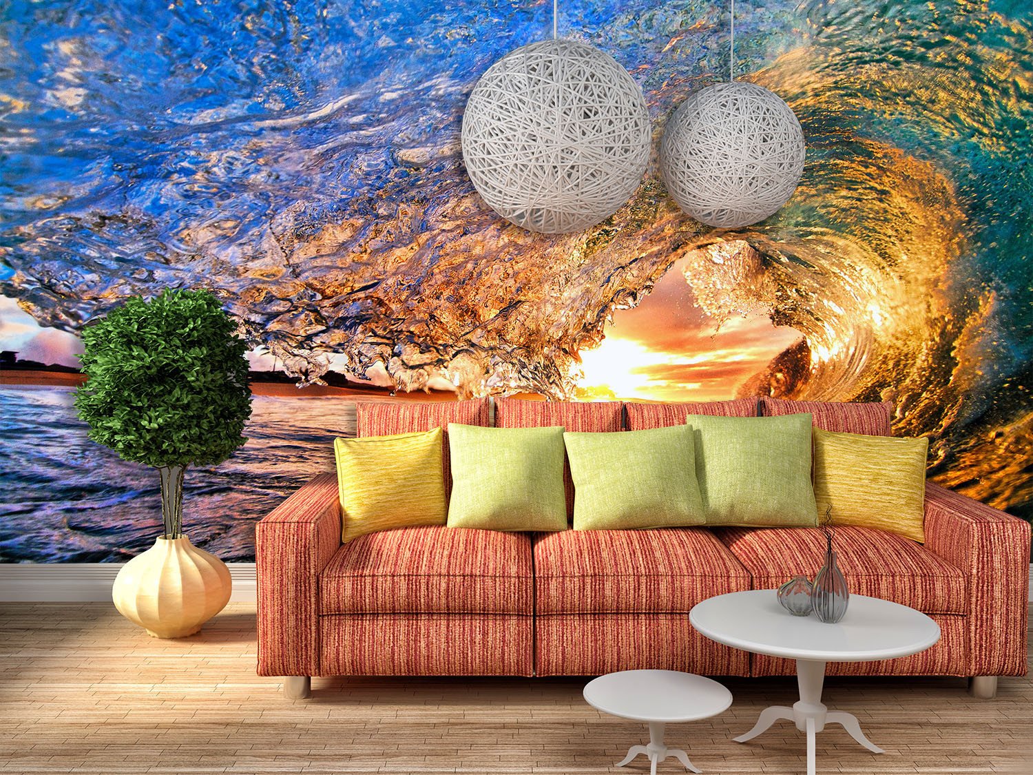 Plunging Breaker Wallpaper AJ Wallpaper