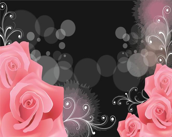 Pink Flowers 3 Wallpaper AJ Wallpaper