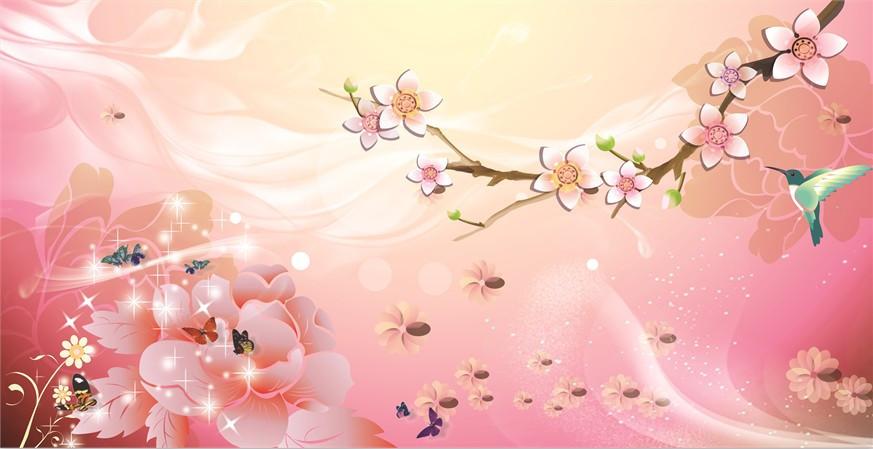 Beautiful Blossoms Wallpaper AJ Wallpaper