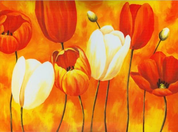 Budding Flowers Wallpaper AJ Wallpaper