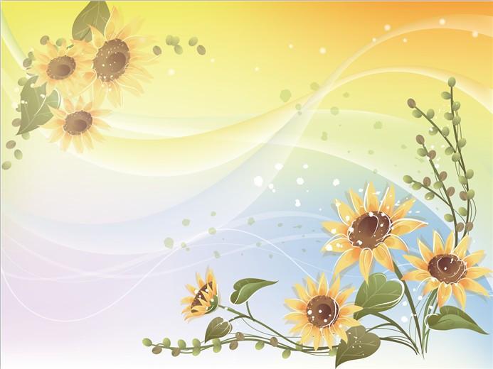 Sunflowers Wallpaper AJ Wallpaper