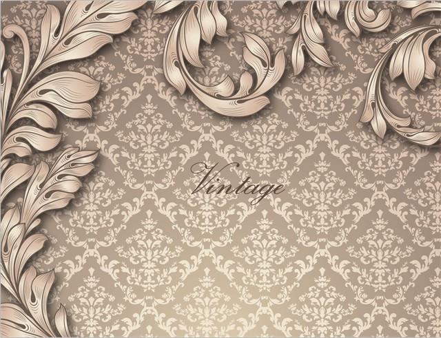 Vintage Patterns Wallpaper AJ Wallpaper