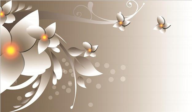 Flying Flowers Wallpaper AJ Wallpaper