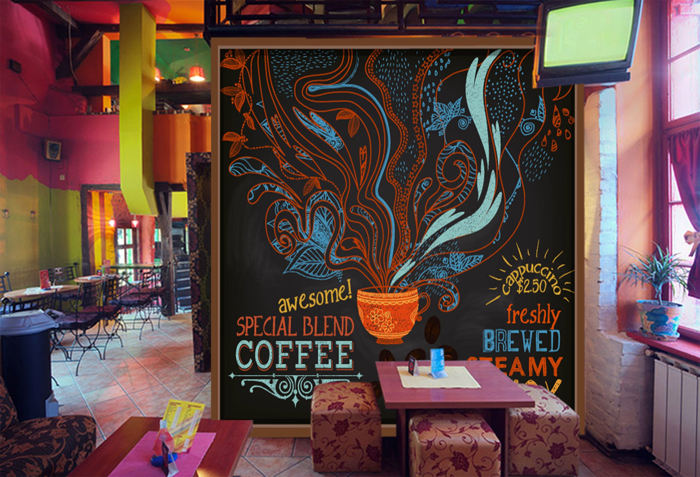 3D Abstract Pattern 1076 Wall Murals