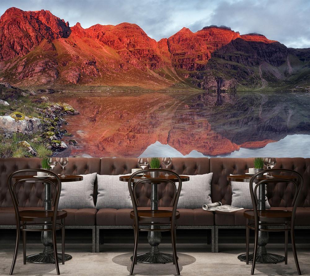 3D Red Hill River 687 Wallpaper AJ Wallpaper