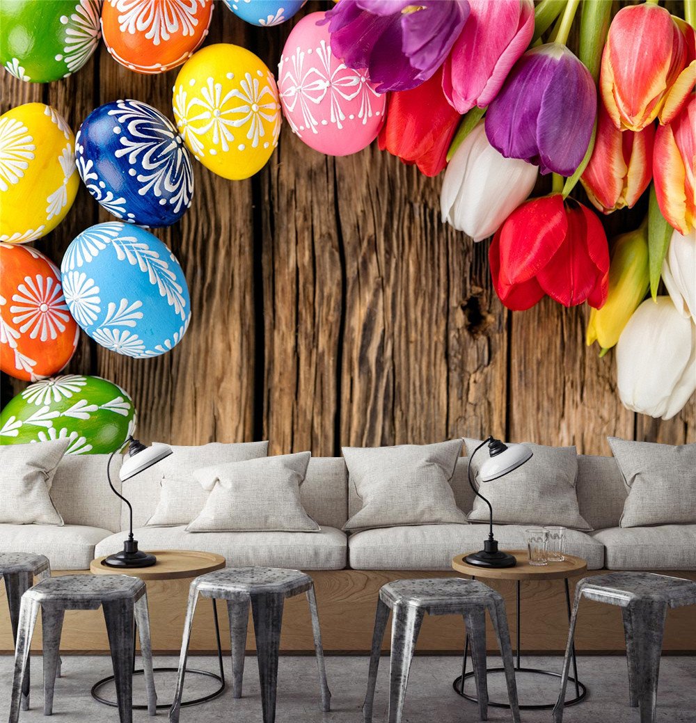 3D Colorful Eggs 729 Wallpaper AJ Wallpaper