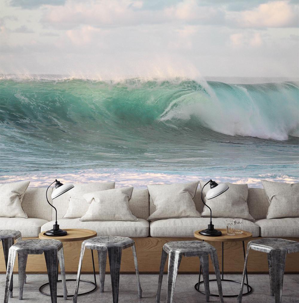 3D Ocean Waves 025 Wallpaper AJ Wallpaper