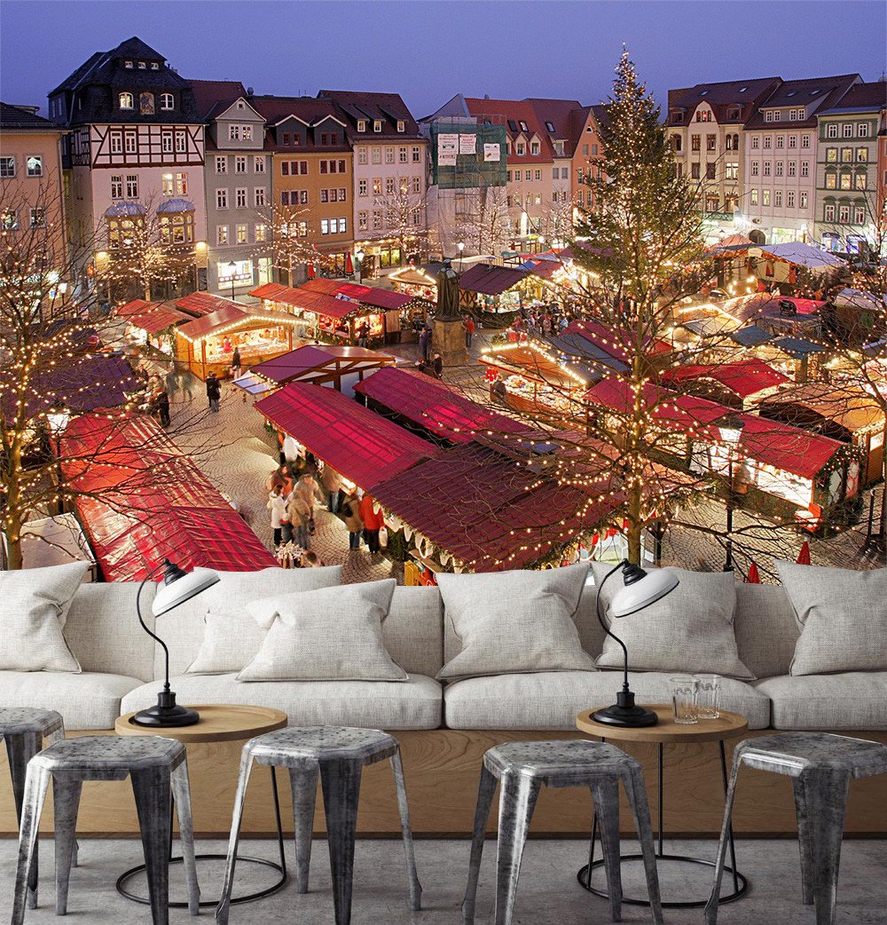 3D City Christmas Eve 729 Wallpaper AJ Wallpaper