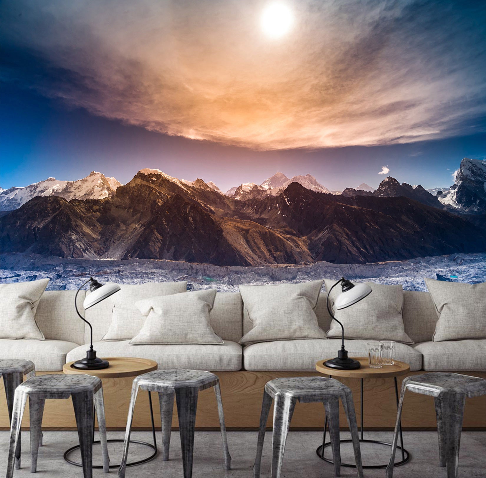 3D Mountains 57108 Wall Murals