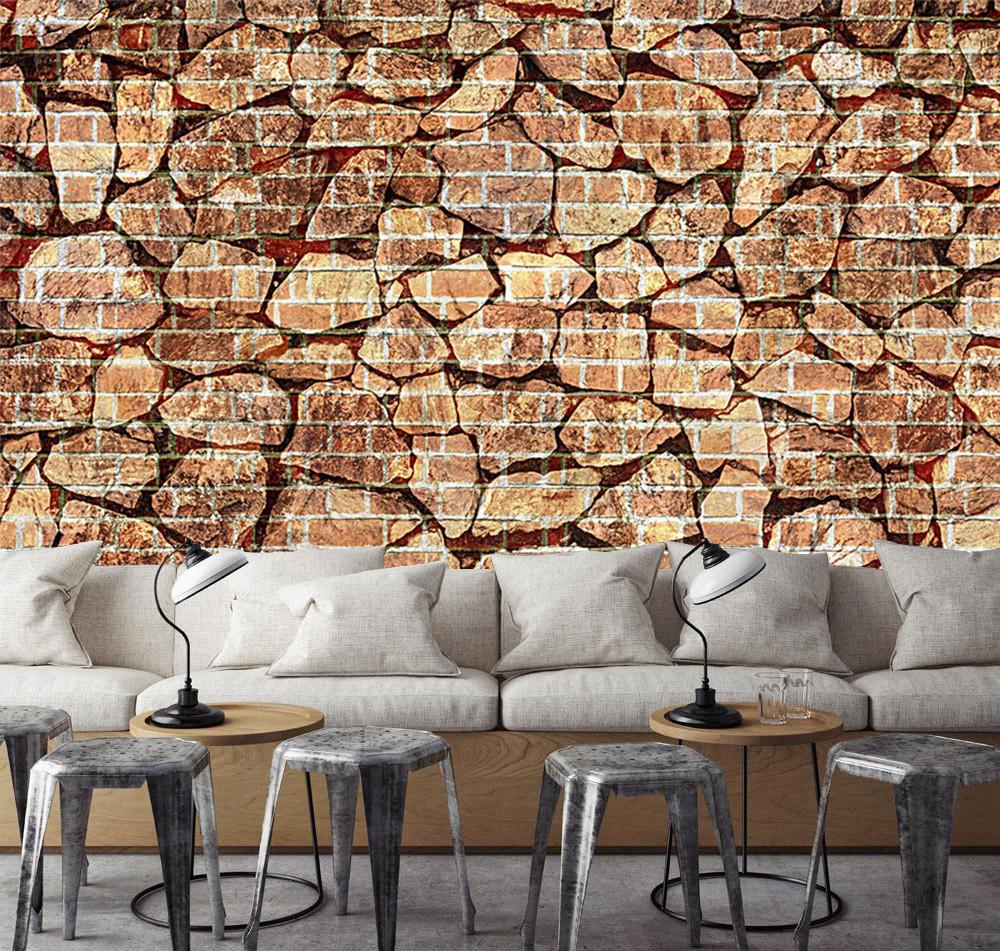 3D Stone Bricks 685 Wallpaper AJ Wallpaper