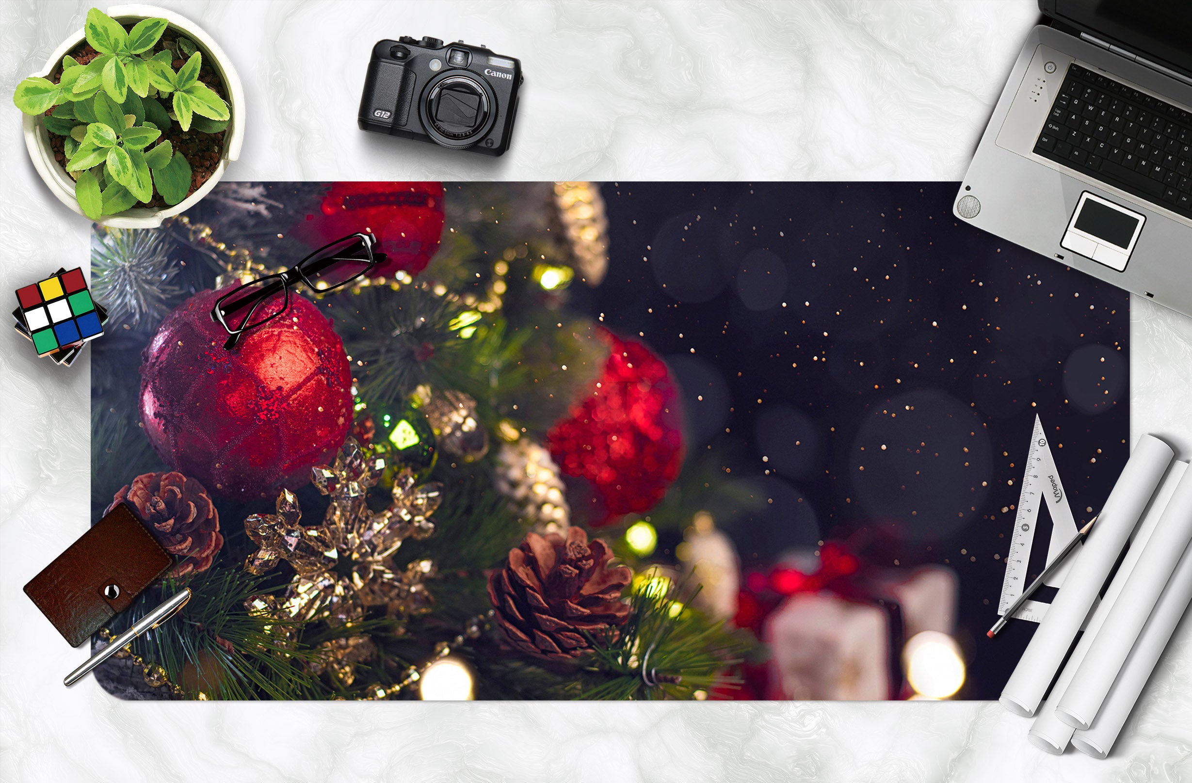 3D Pendant 53242 Christmas Desk Mat Xmas