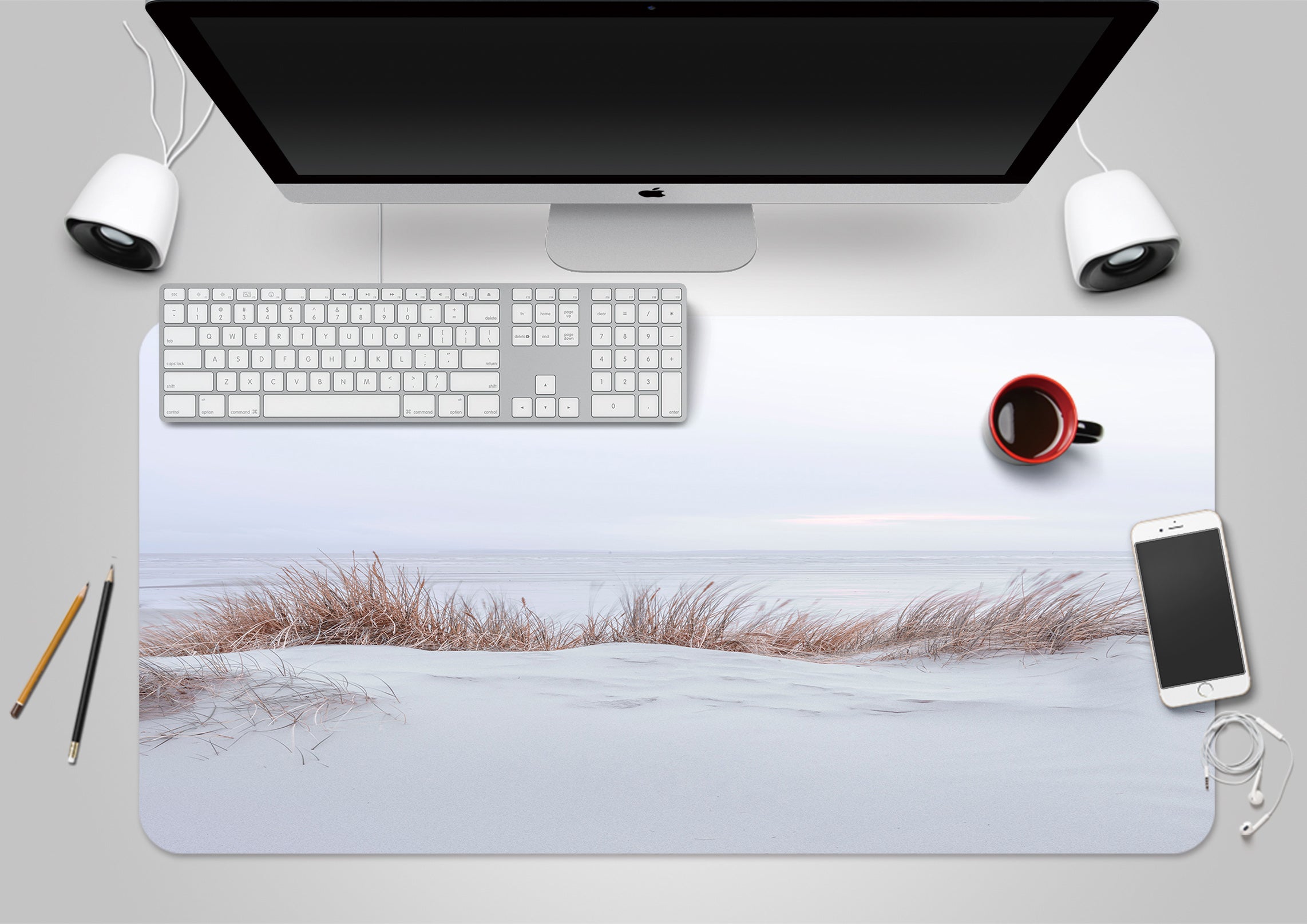 3D Grass Sand 12466 Assaf Frank Desk Mat