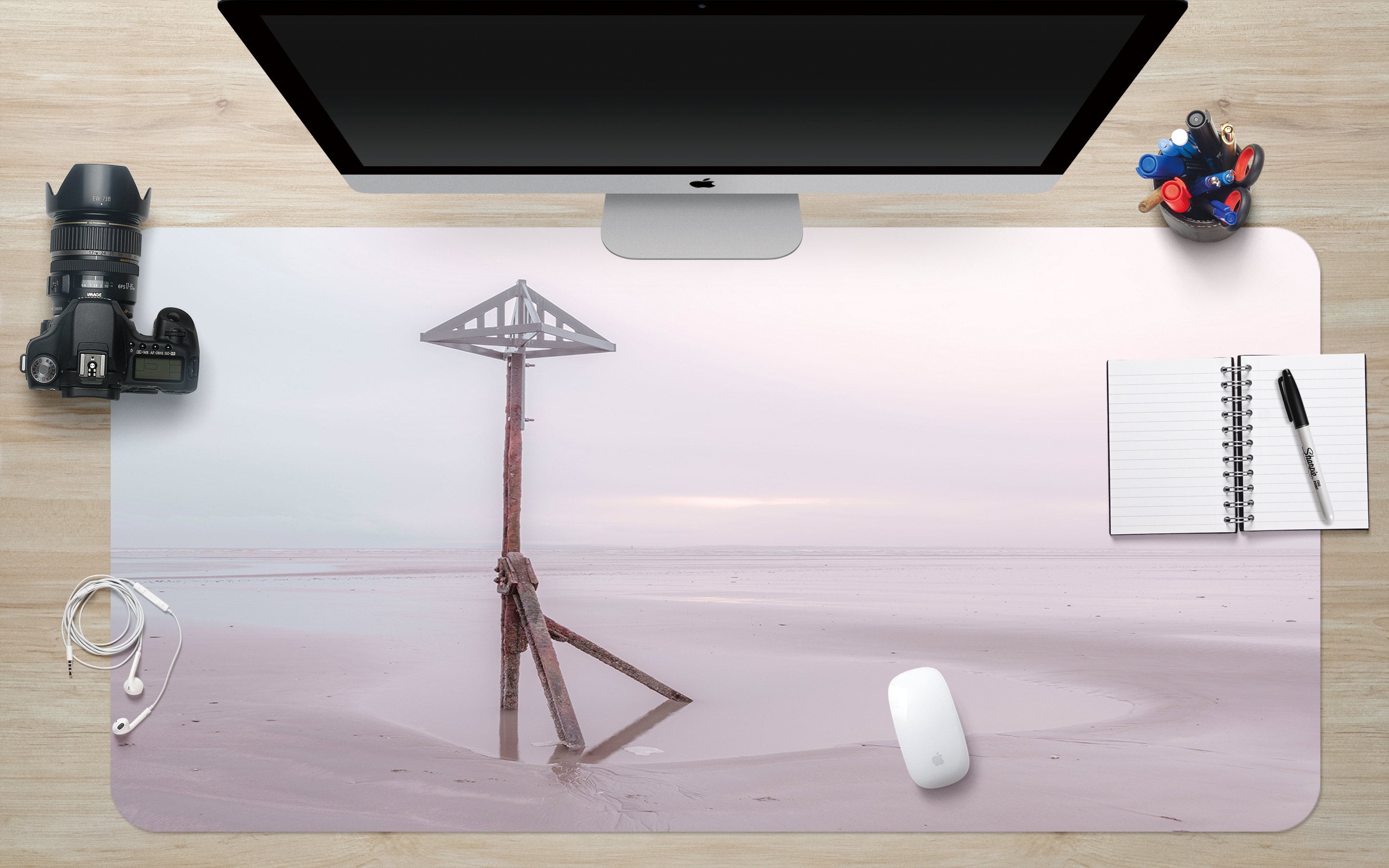 3D Beach 12468 Assaf Frank Desk Mat