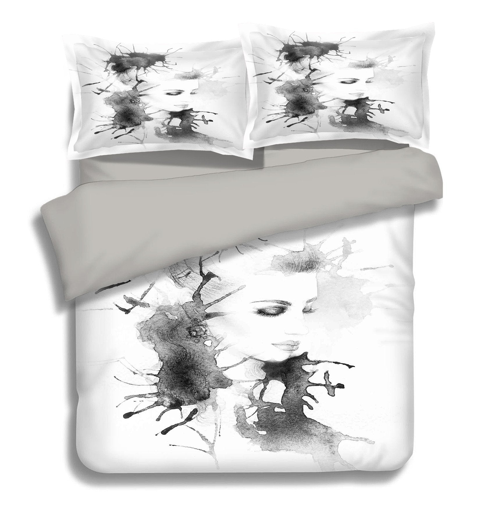 3D Graffiti Woman 268 Bed Pillowcases Quilt Wallpaper AJ Wallpaper