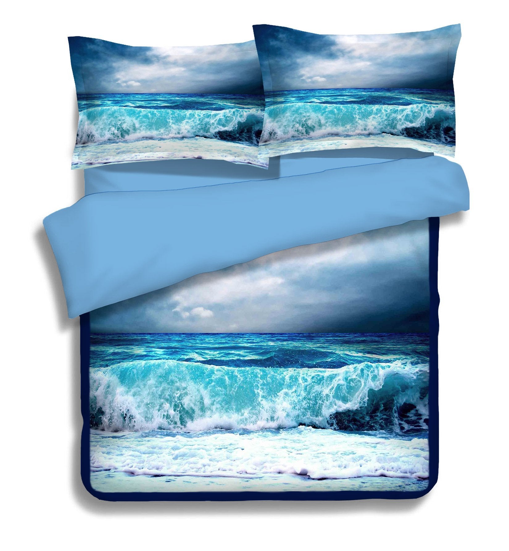 3D Storm Clouds 169 Bed Pillowcases Quilt Wallpaper AJ Wallpaper