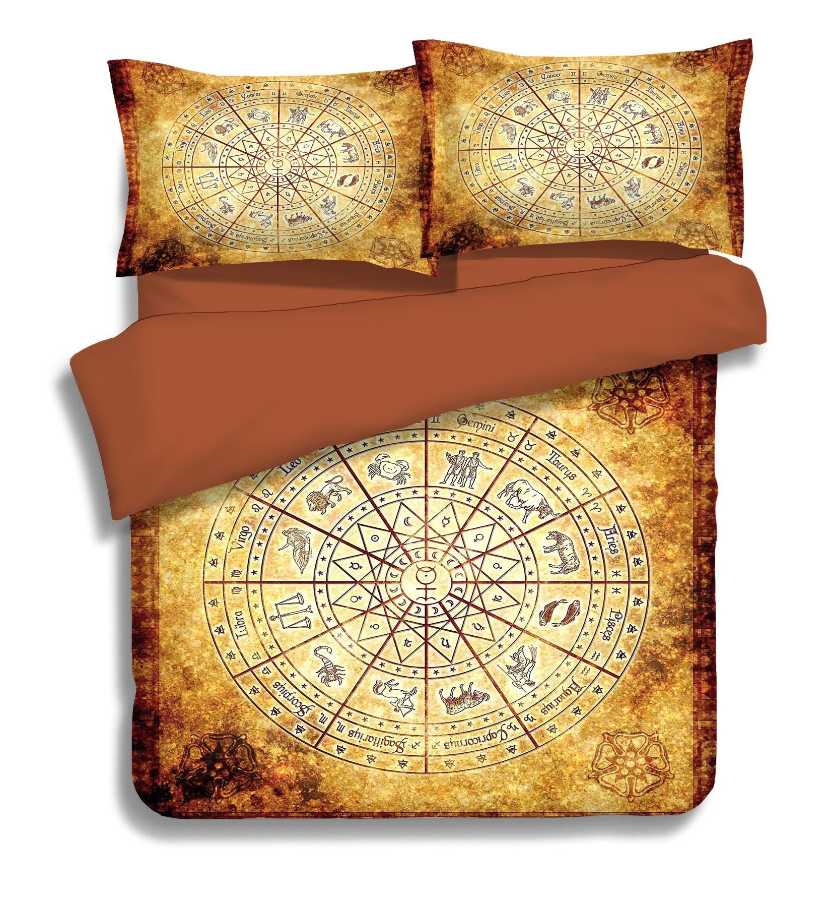 3D Twelve Constellations 293 Bed Pillowcases Quilt Wallpaper AJ Wallpaper