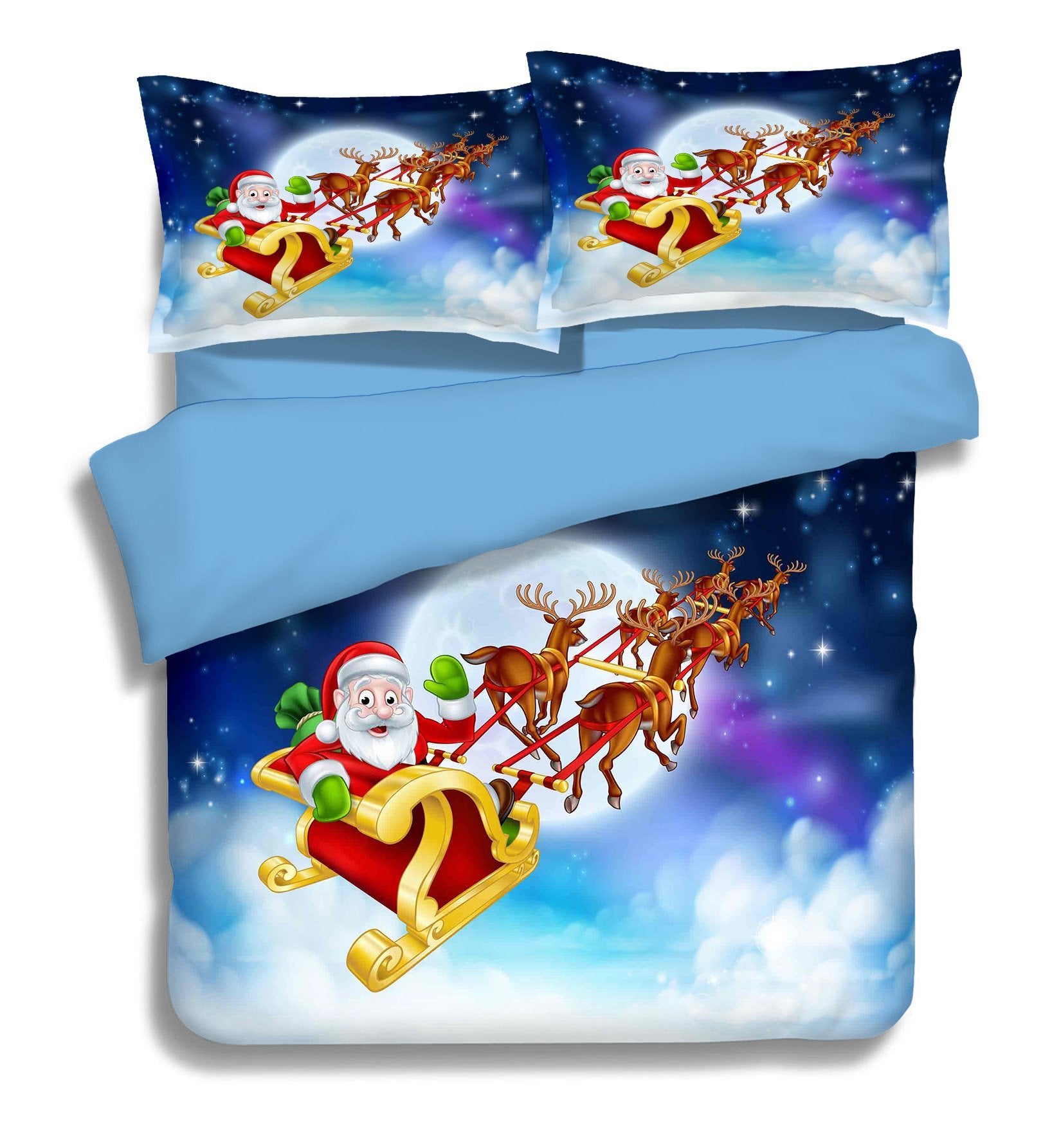 3D Christmas Goodbye 167 Bed Pillowcases Quilt Wallpaper AJ Wallpaper