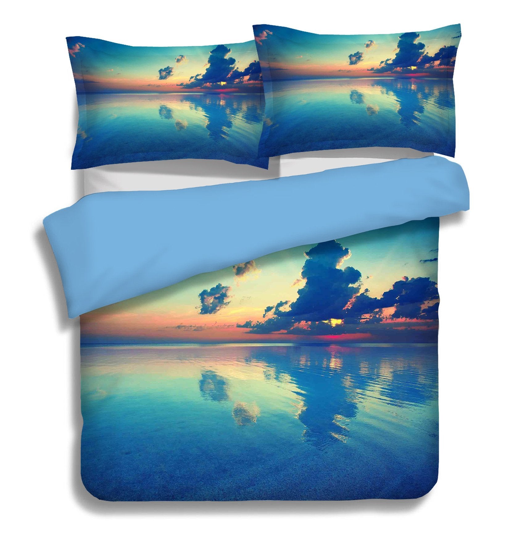 3D Lake Surface 044 Bed Pillowcases Quilt Wallpaper AJ Wallpaper