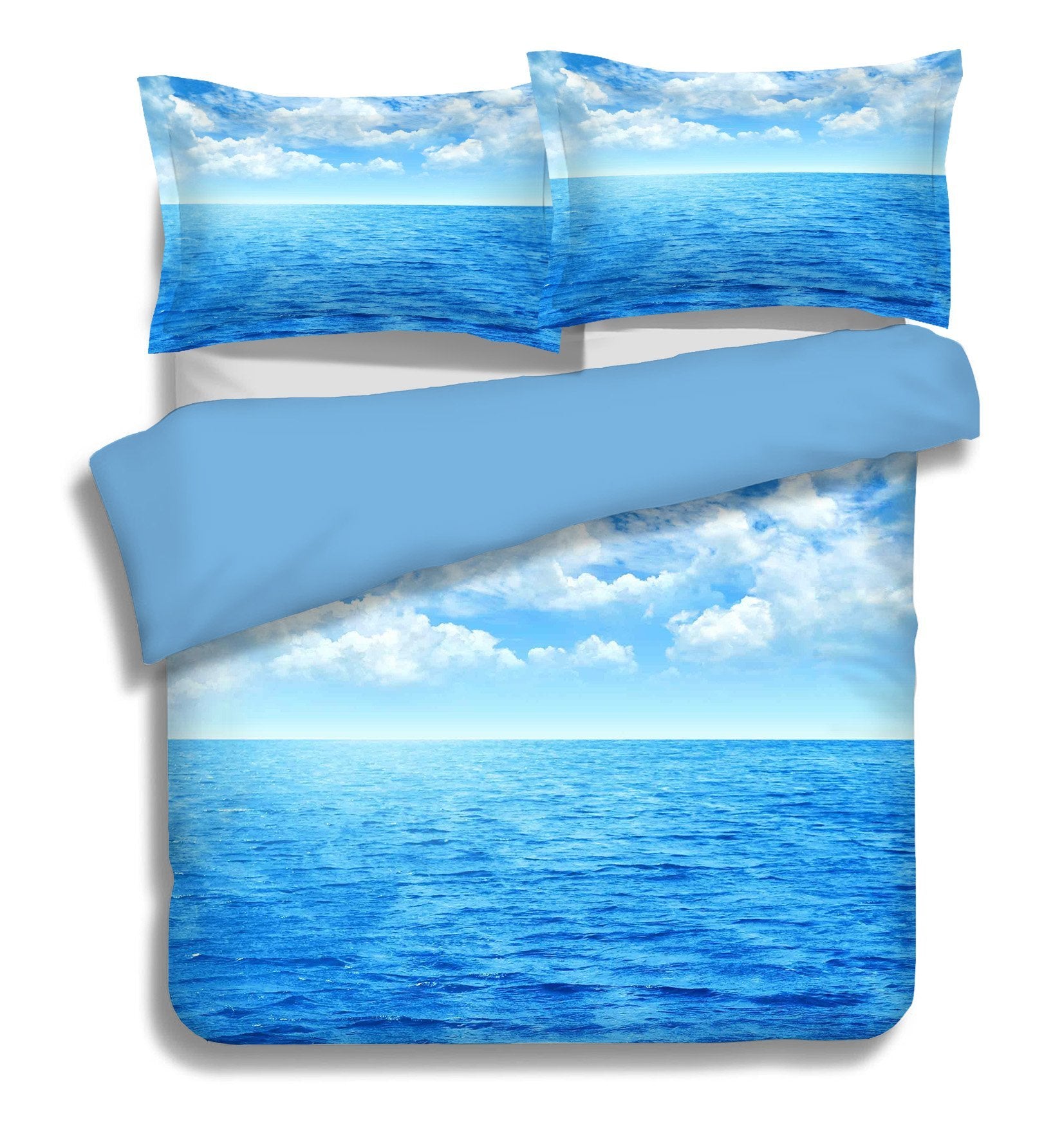3D Sea Sky 084 Bed Pillowcases Quilt Wallpaper AJ Wallpaper