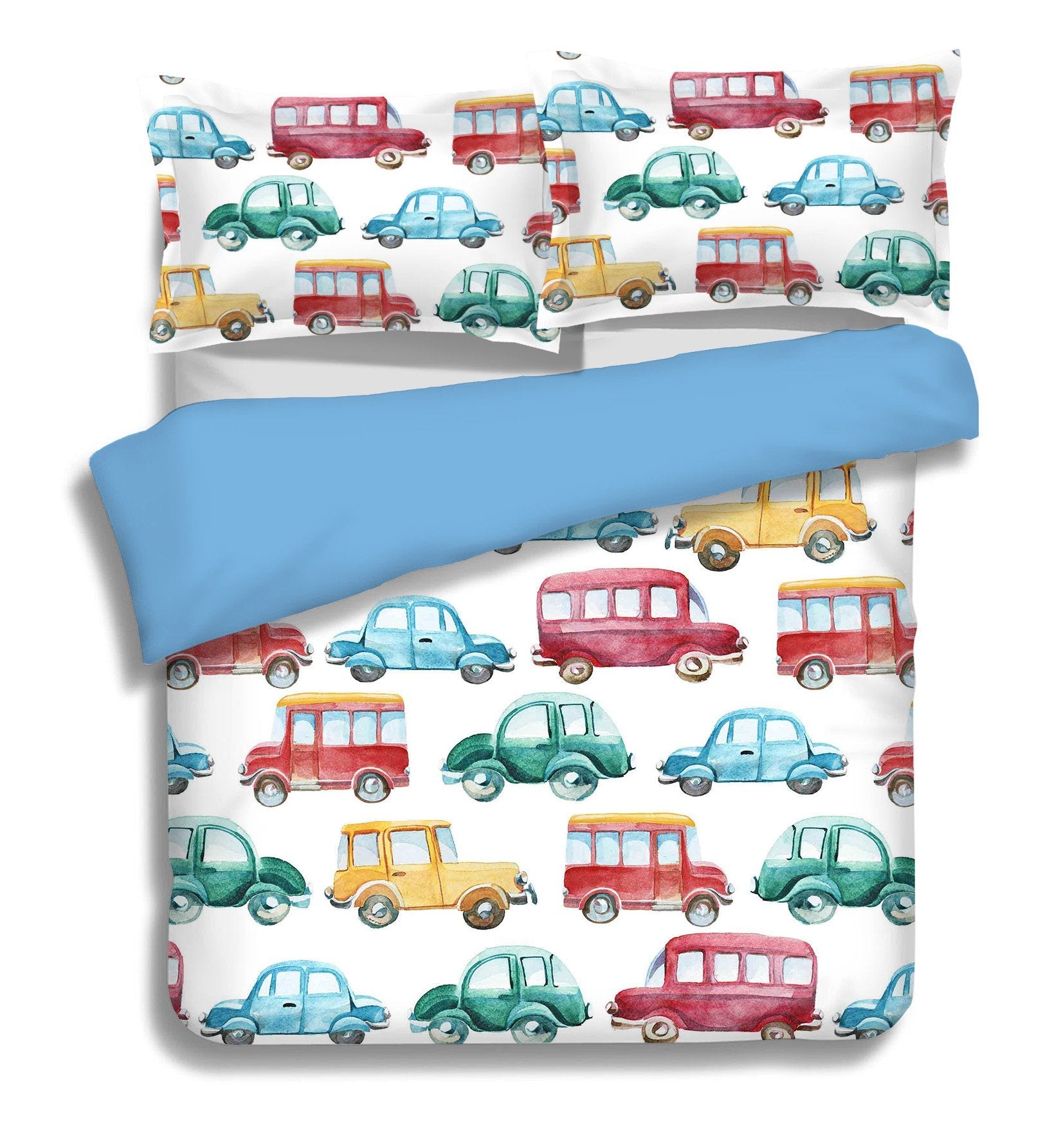 3D Bridge Car 055 Bed Pillowcases Quilt Wallpaper AJ Wallpaper