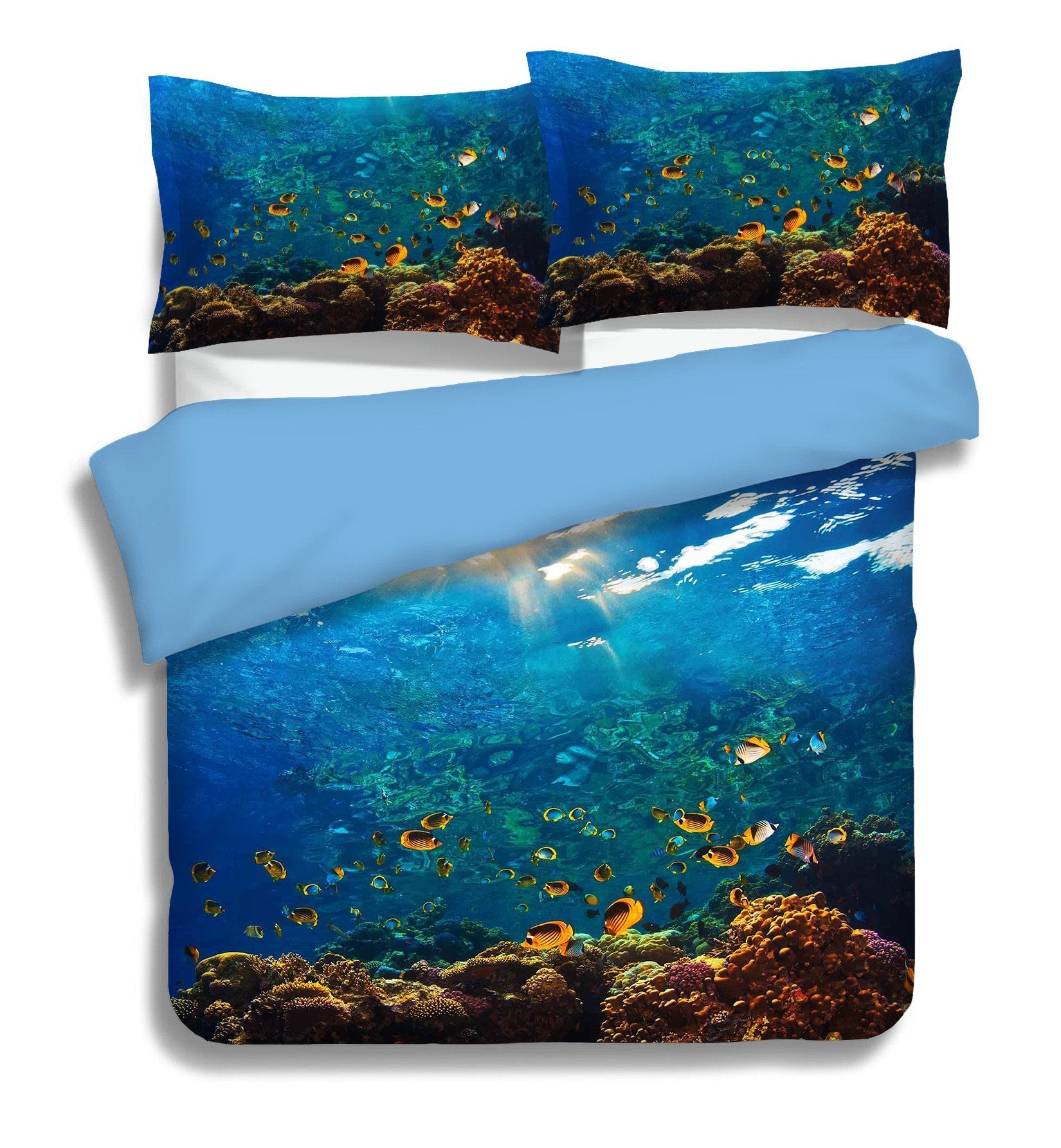 3D Sea Coral 018 Bed Pillowcases Quilt Wallpaper AJ Wallpaper