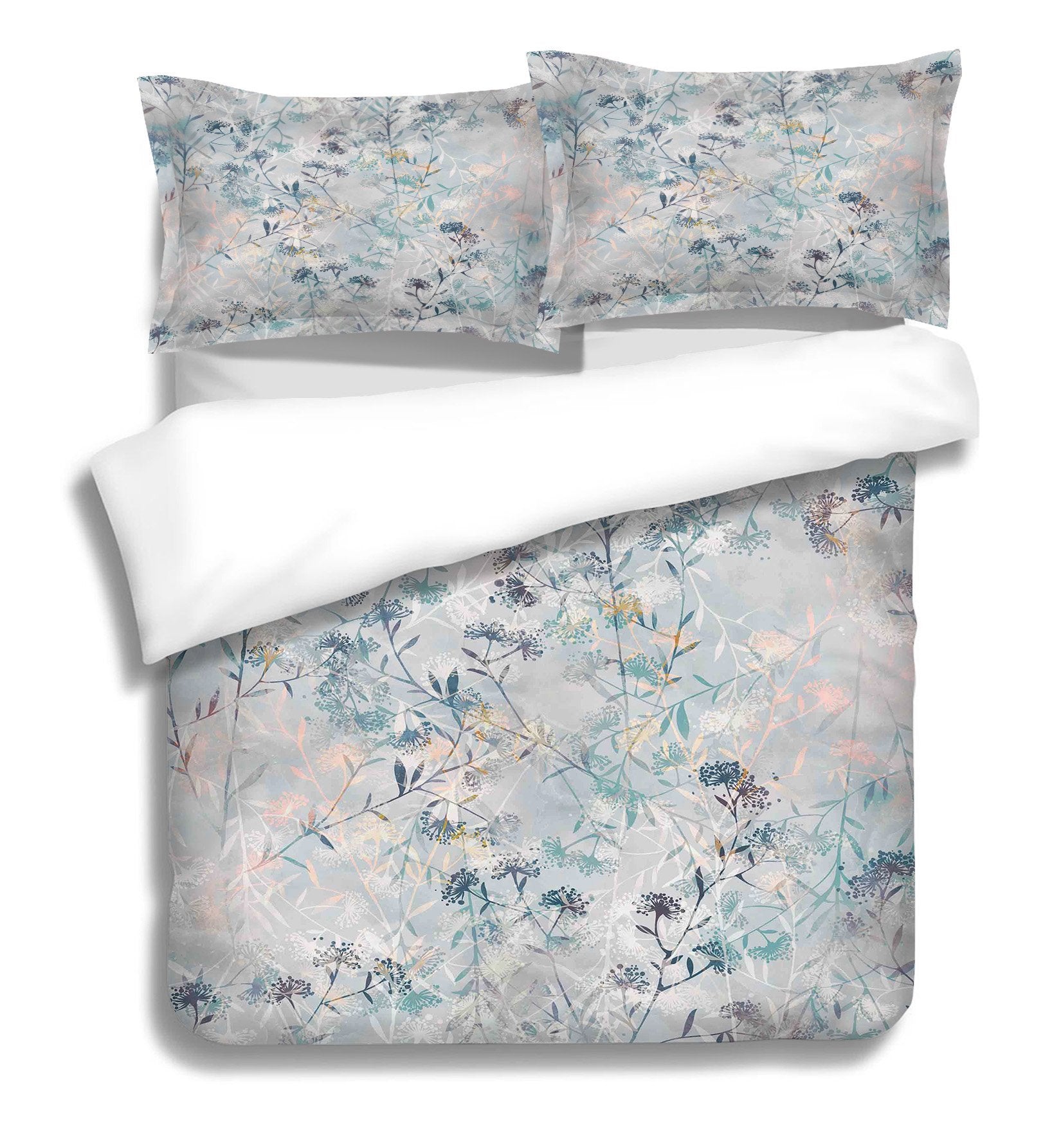 3D Small Leaves 063 Bed Pillowcases Quilt Wallpaper AJ Wallpaper