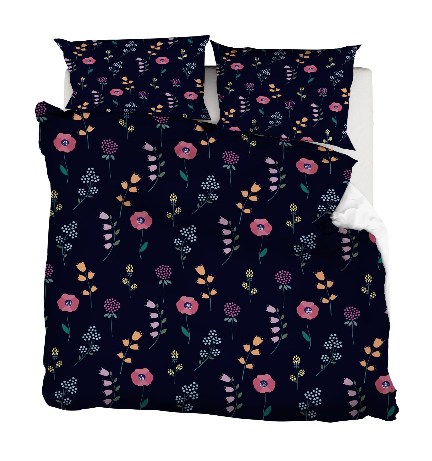 3D Small Flowers 074 Bed Pillowcases Quilt Wallpaper AJ Wallpaper