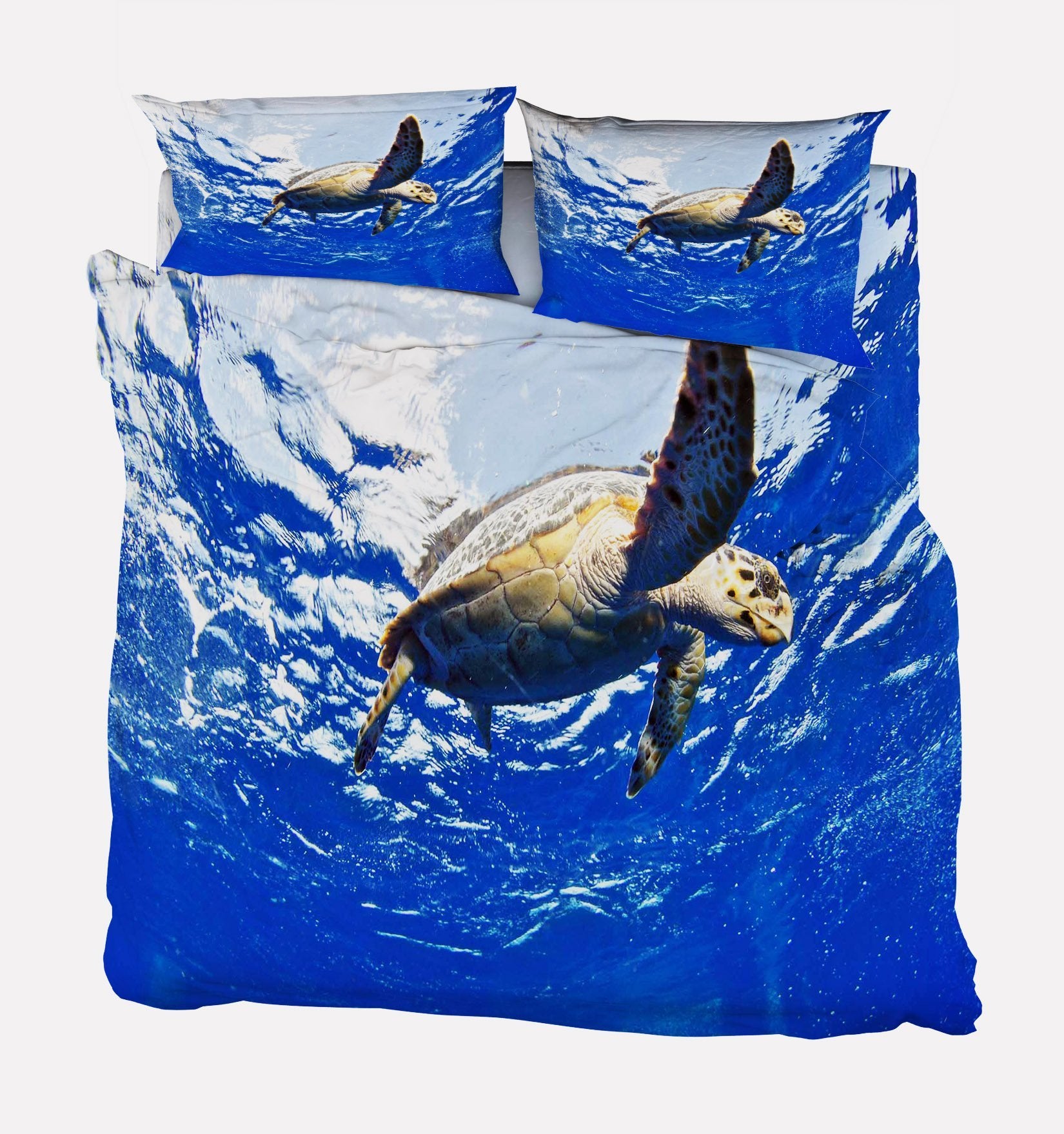 3D Ocean Turtle 75 Bed Pillowcases Quilt Wallpaper AJ Wallpaper