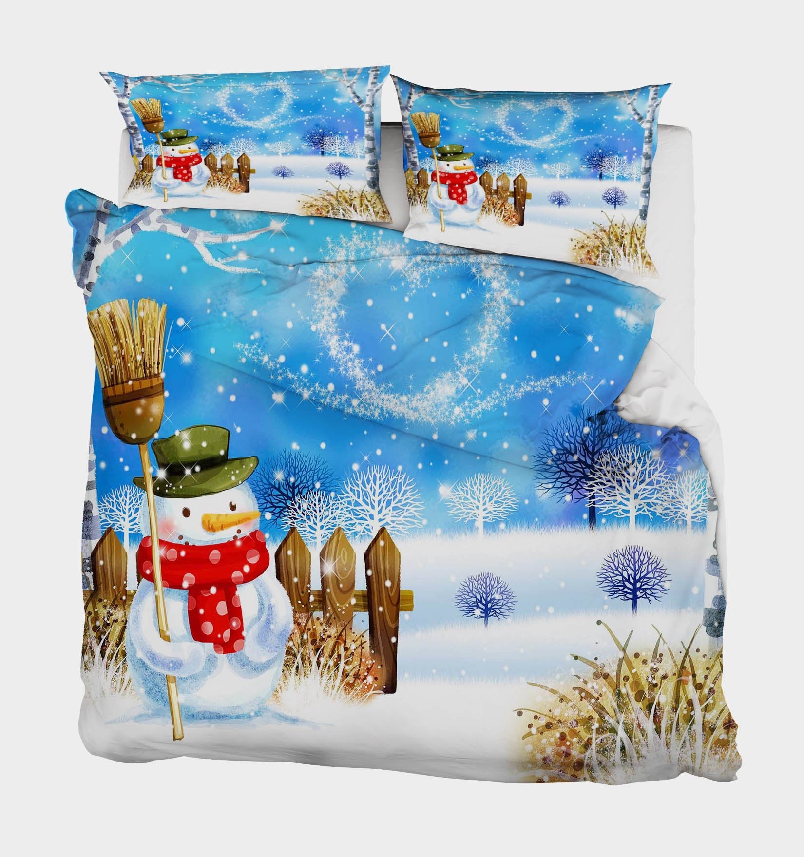 3D Pretty Winter Scenery 161 Bed Pillowcases Quilt Wallpaper AJ Wallpaper