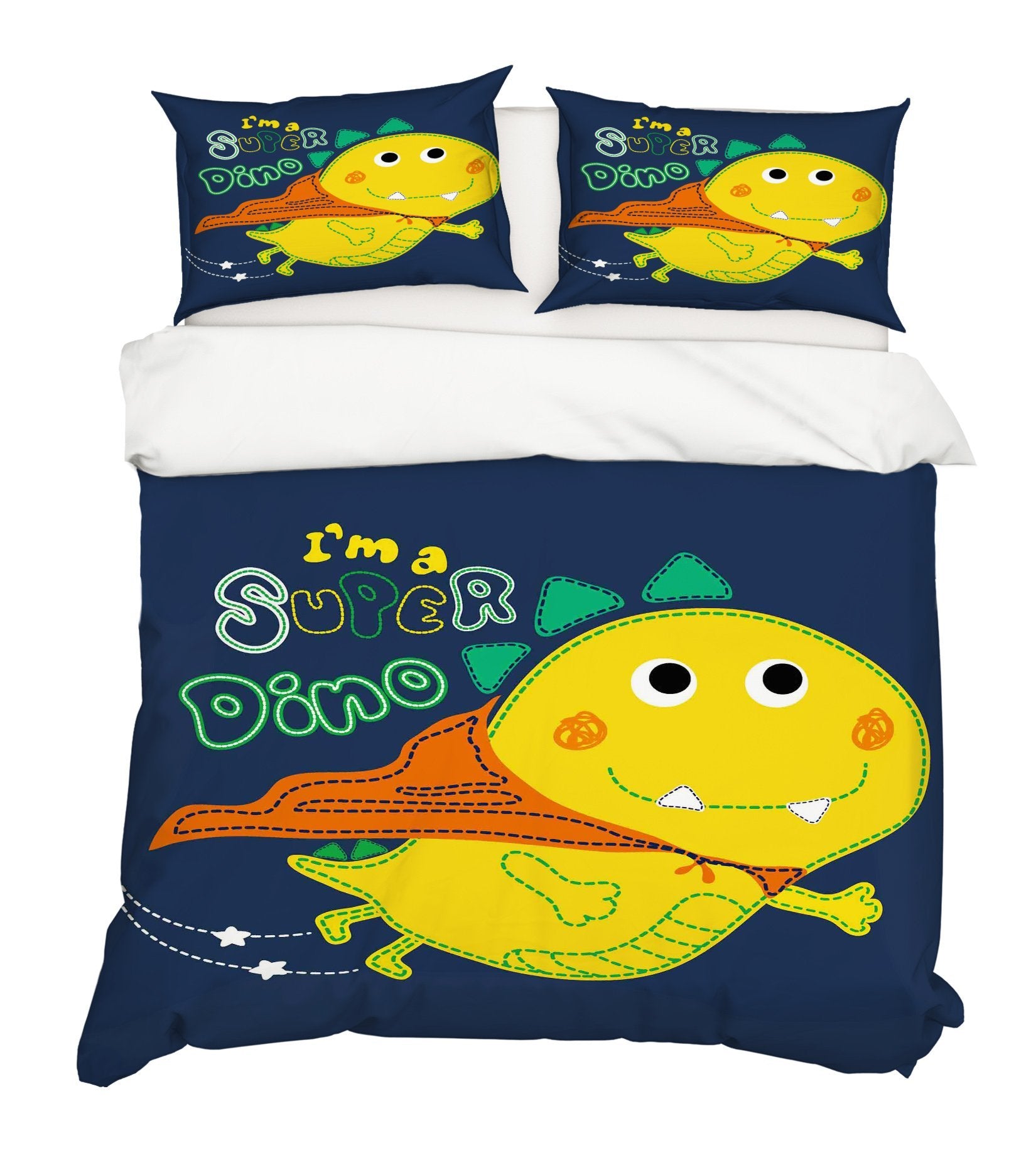 3D Cartoon Dinosa 118 Bed Pillowcases Quilt Wallpaper AJ Wallpaper