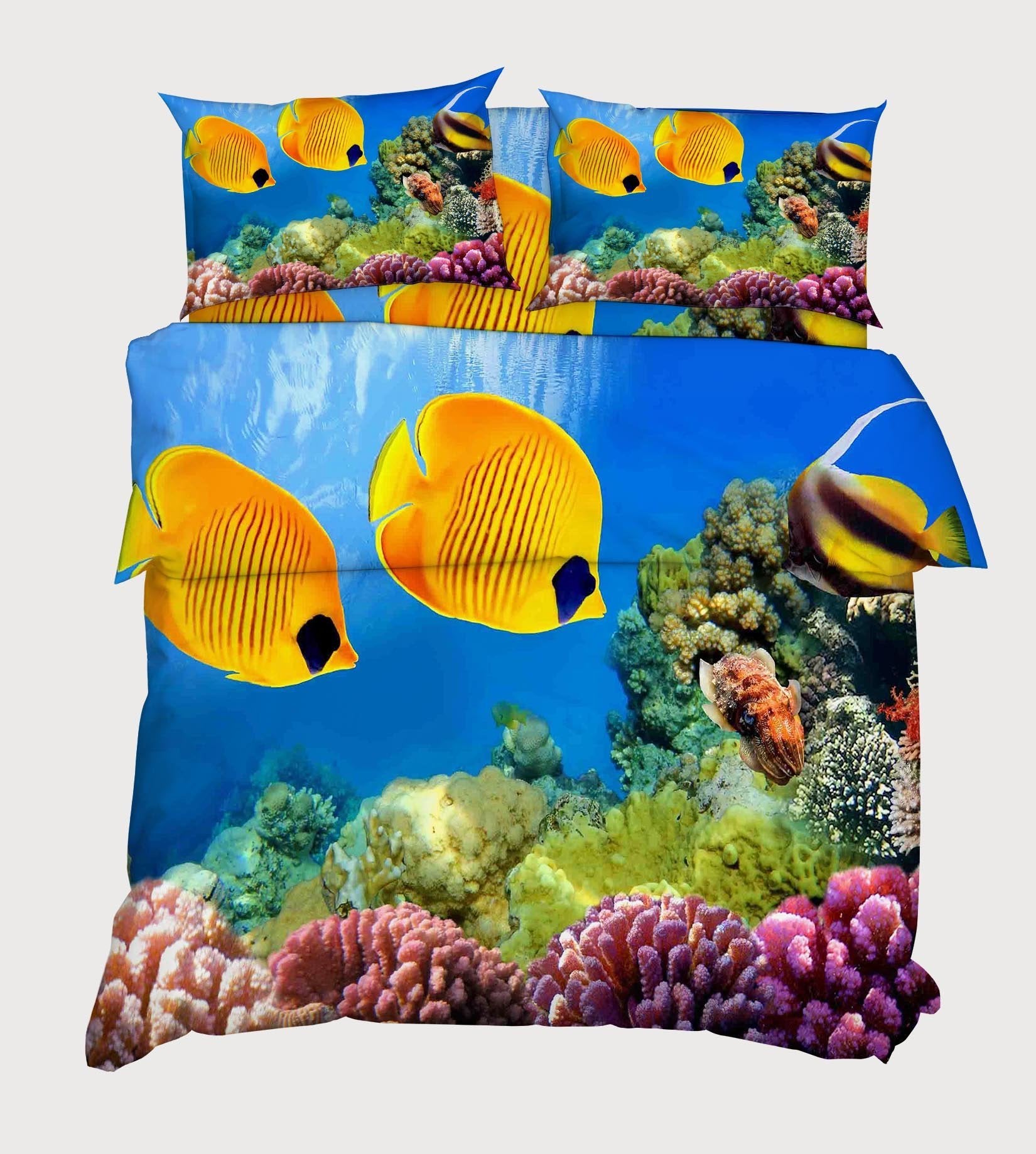 3D Bright Ocean World 115 Bed Pillowcases Quilt Wallpaper AJ Wallpaper