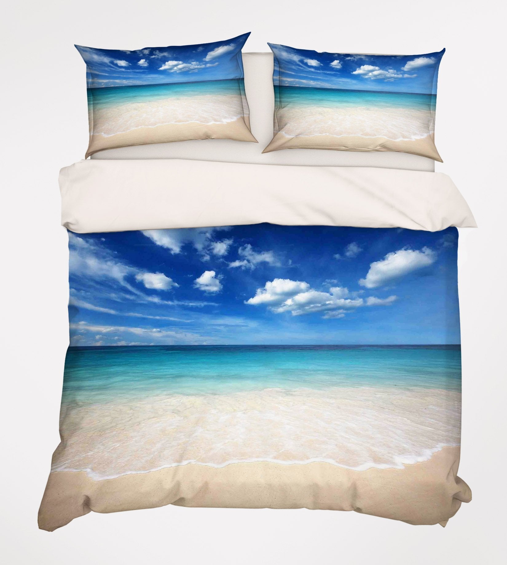 3D Sea Scenery 223 Bed Pillowcases Quilt Wallpaper AJ Wallpaper