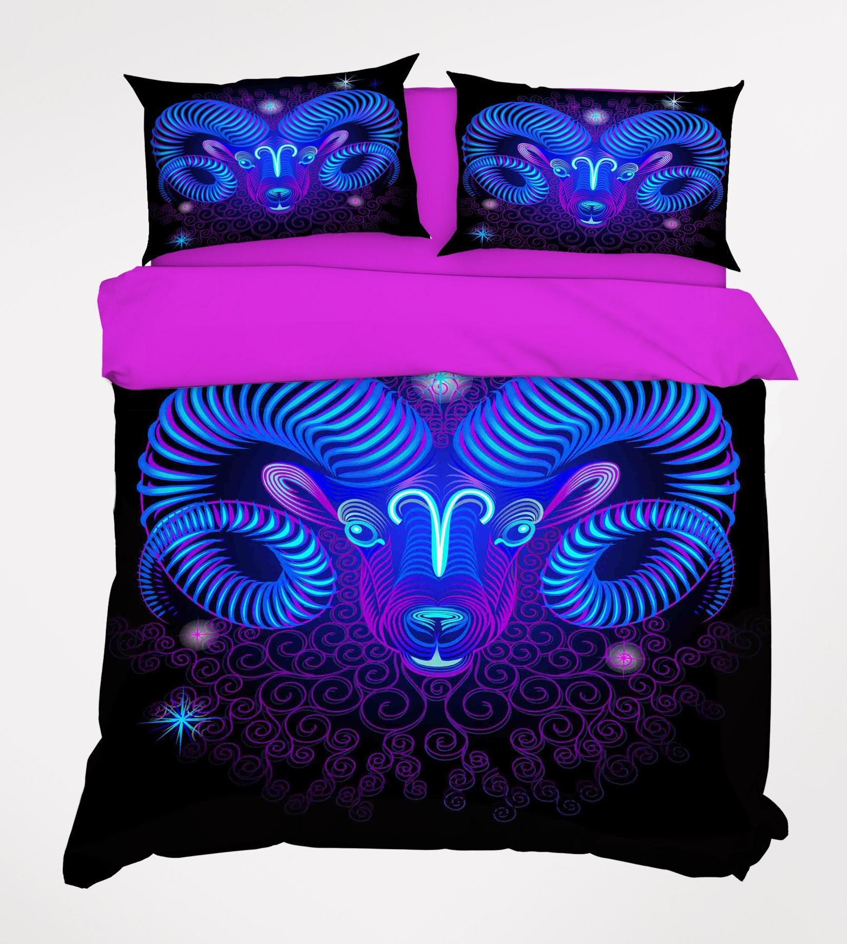 3D Aries 304 Bed Pillowcases Quilt Wallpaper AJ Wallpaper