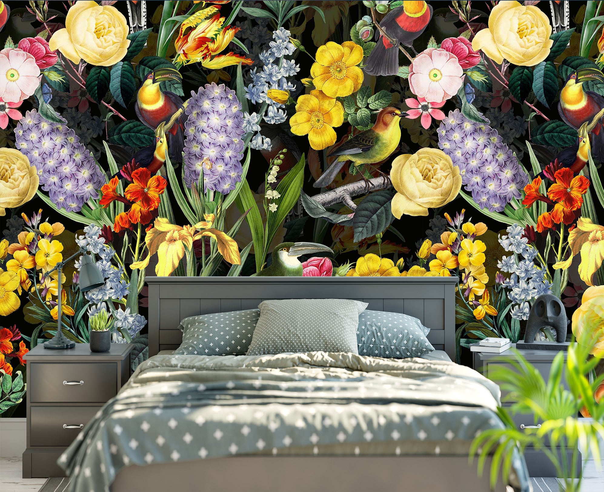 3D Color Jungle 163 Uta Naumann Wall Mural Wall Murals