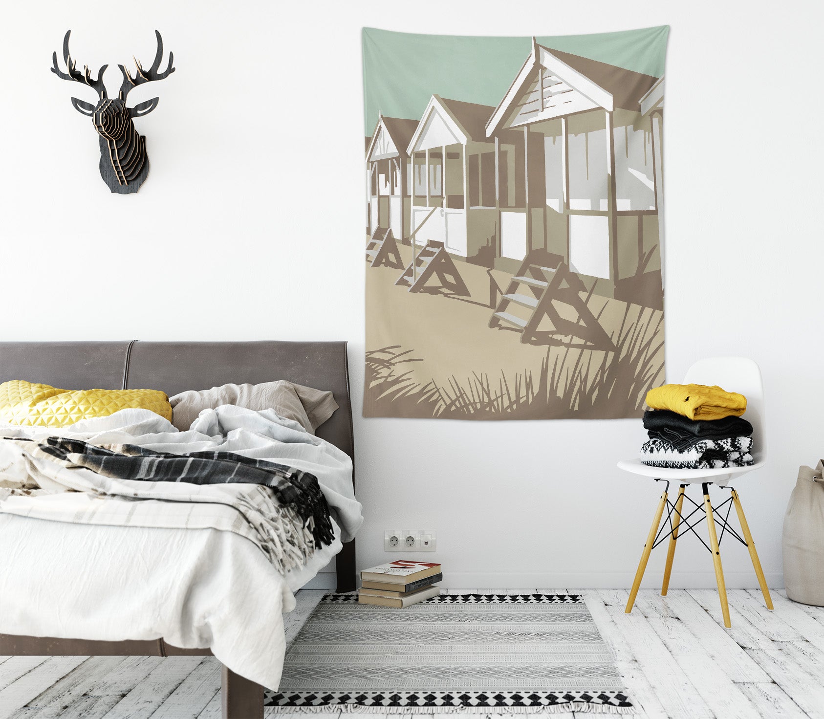 3D House Grass 5381 Steve Read Tapestry Hanging Cloth Hang