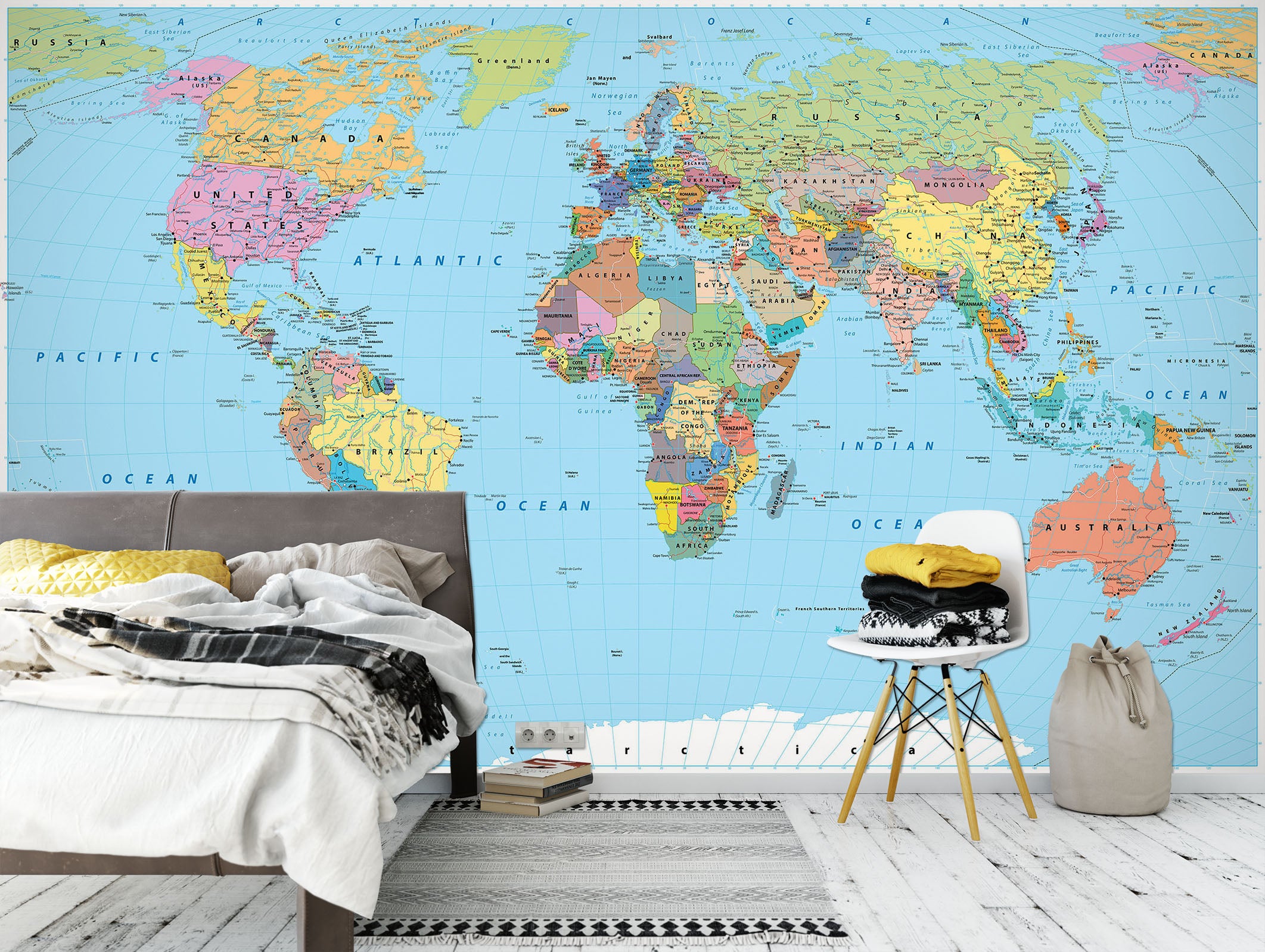 3D Map 57212 Wall Murals