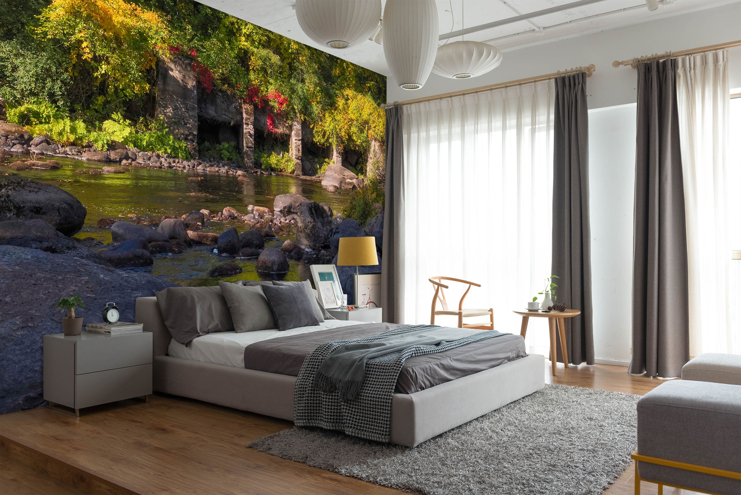 3D Asaka Park 117 Jerry LoFaro Wall Mural Wall Murals