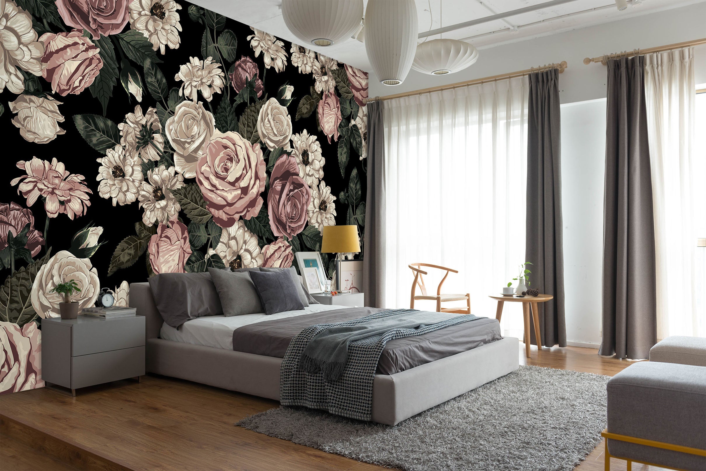3D Flowers 57084 Wall Murals