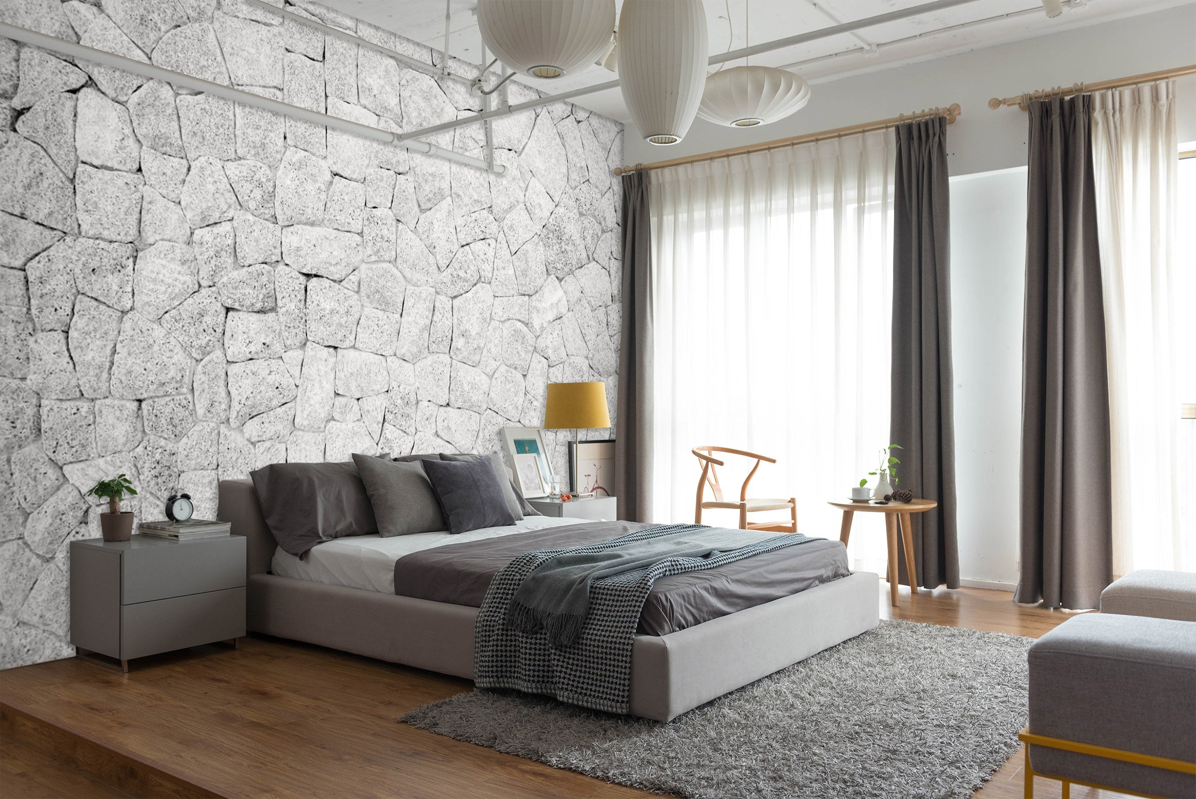 3D Stone Wall 1654 Wall Murals