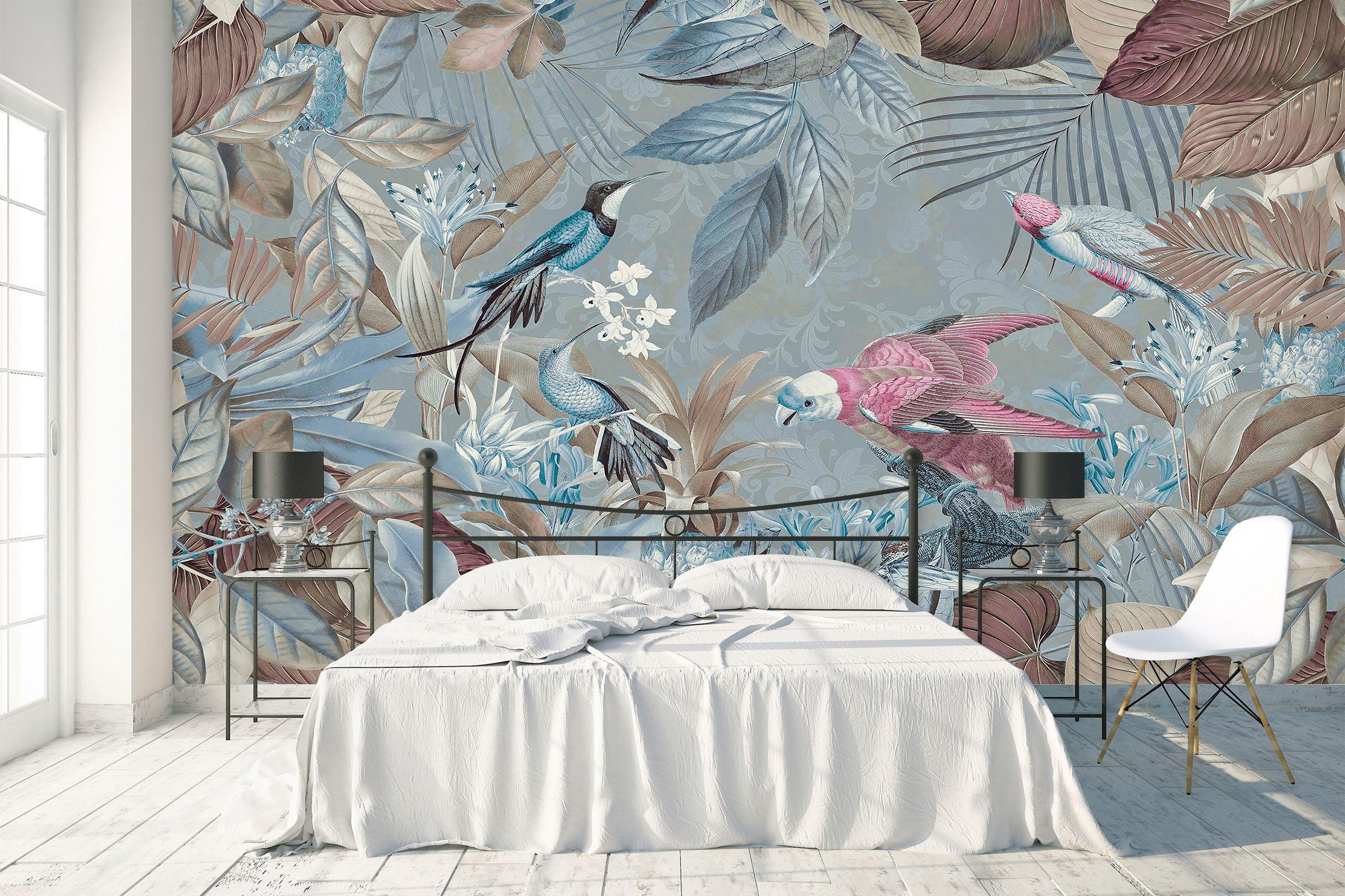 3D Bird Singing 1022 Andrea haase Wall Mural Wall Murals