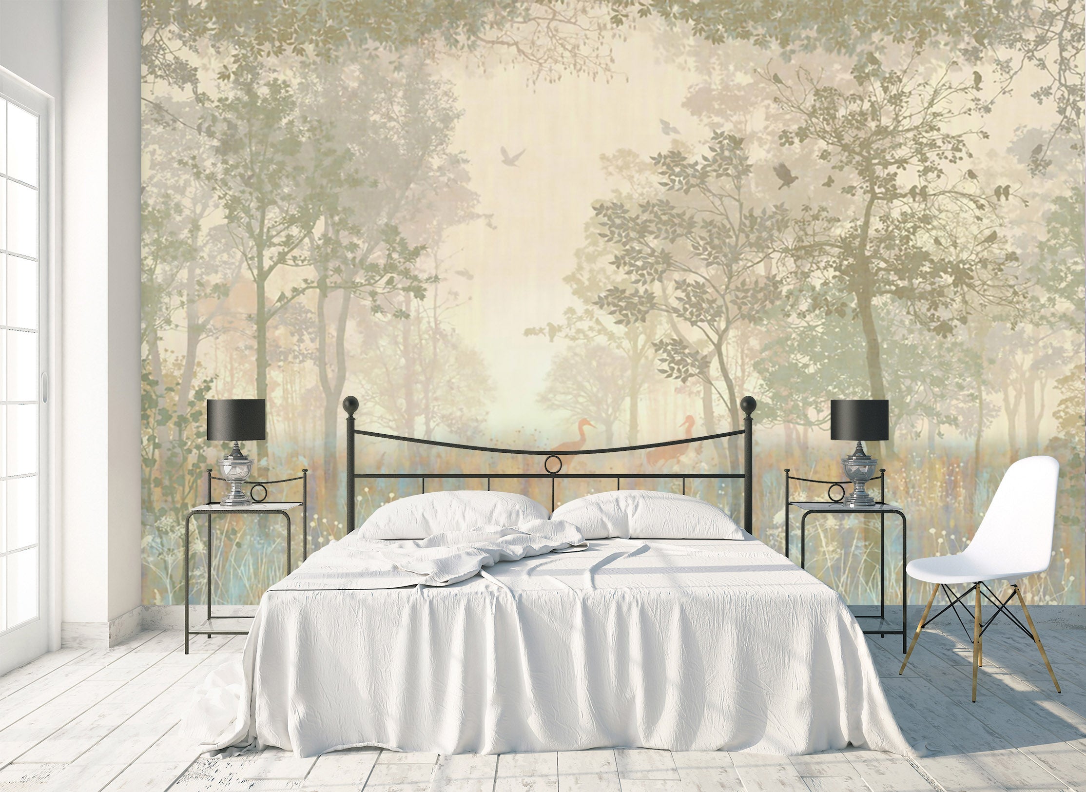 3D Graffiti Crane 1536 Wall Murals