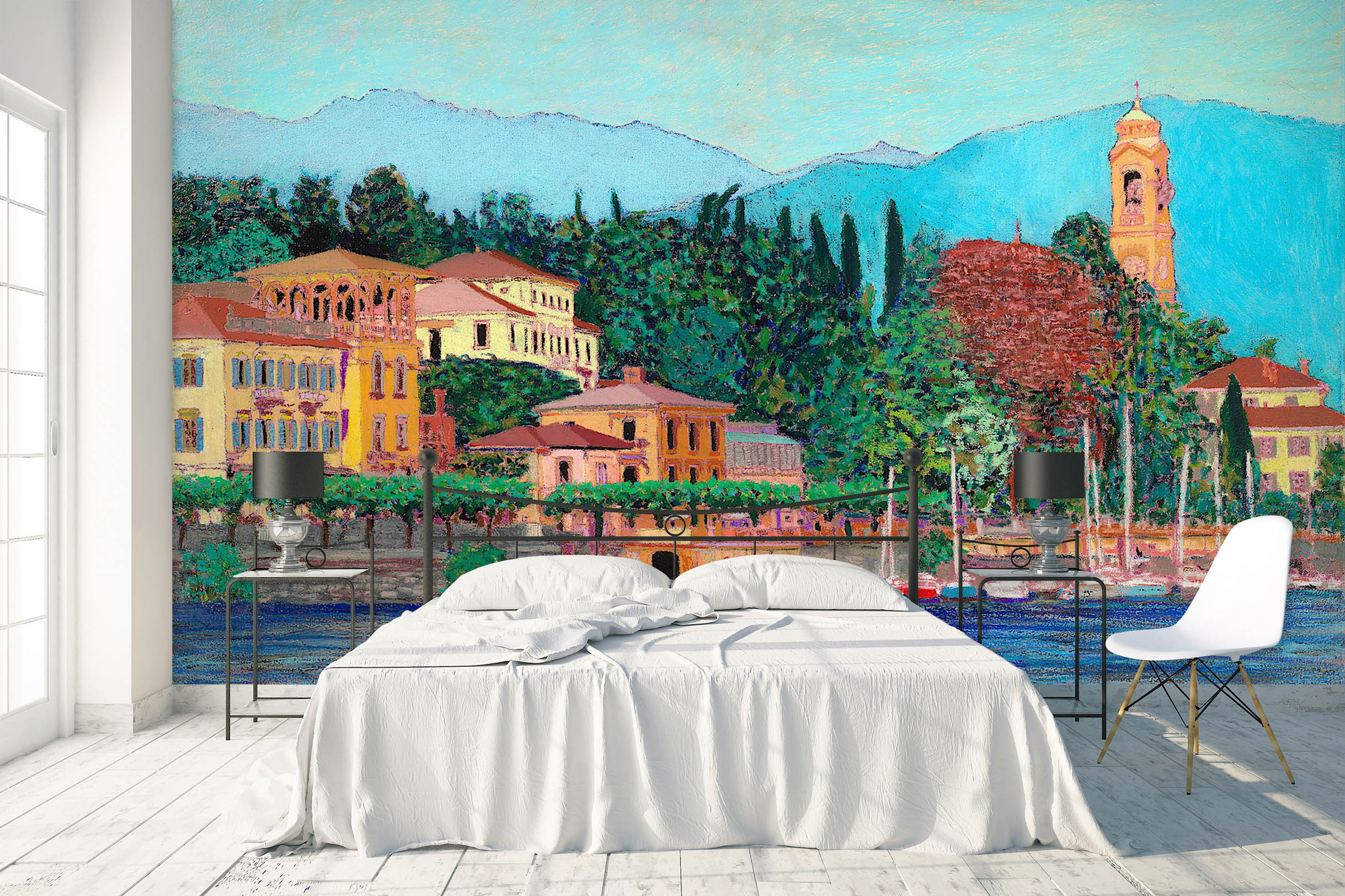 3D Forest Villa 248 Allan P. Friedlander Wall Mural Wall Murals